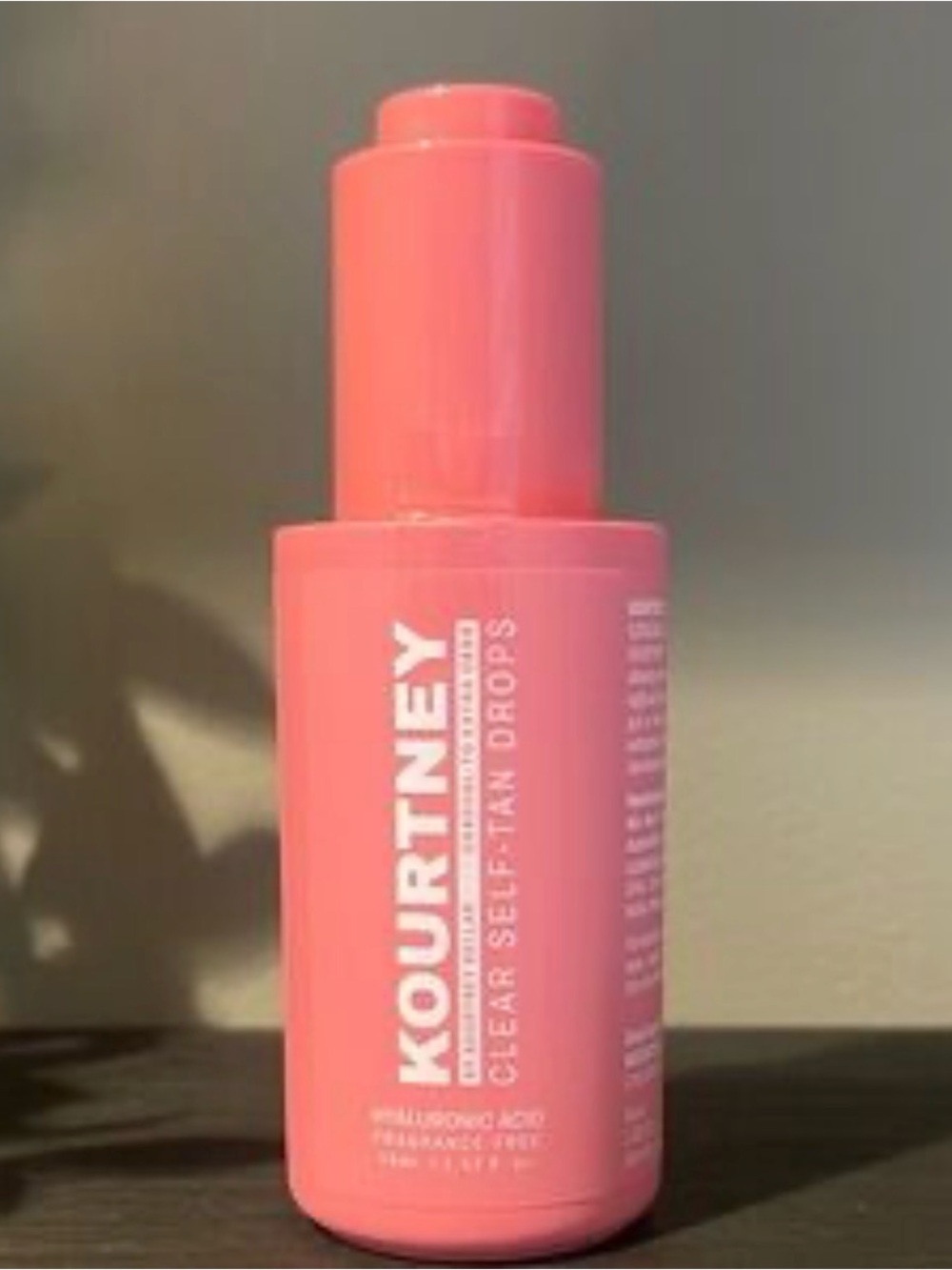 KOURTNEY Clear Self-Tan Drops - Hyaluronic Acid